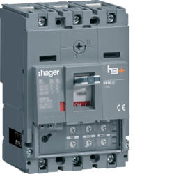 HHS100JC Interruttore automatico h3+ P160 lsi 3poli 100A 25kA