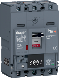 HNS040NC Interruttore automatico h3+ P160 energy 3poli 40A 40kA