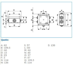 Sezione completa dei prodotti cross IP55 - 01 - Cassetta di derivazione ABS