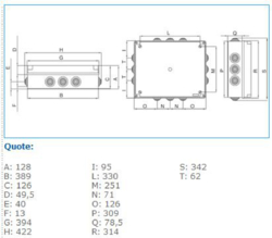 Sezione completa dei prodotti cross IP55 VM - 07 - Cassetta di derivazione ABS