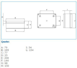 Sezione completa dei prodotti cross IP56 VM GWT 960 - 04 - Cassetta di derivazione PC-ABS senza alogeni