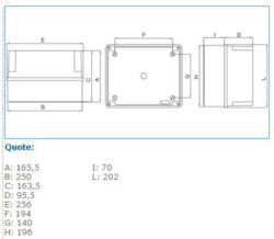 Sezione completa dei prodotti cross IP56 VM CA - 05 - Cassetta di derivazione ABS