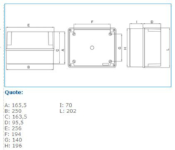 Sezione completa dei prodotti cross IP56 VM CA GWT 960 - 05 - Cassetta di derivazione PC-ABS senza alogeni