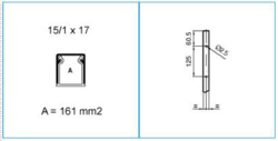 Sezione completa dei prodotti cross TMU - 15/1x17 - Minicanale PVC