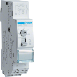 EMS005 Luce Scale Elettr. Multifunz. Qc - 1 Na 16A - 230V 50Hz - 1 Mod.Din - 3-4 Fili
