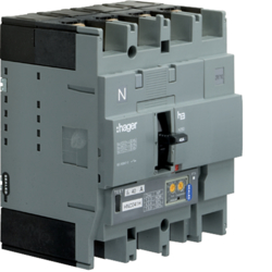 HEC251H Interruttore Automatico H250 4 Poli 70 Ka 250 A Sganciatore Elettronico Lsi