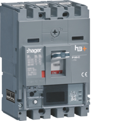 HHS160NC Interruttore automatico h3+ P160 energy 3poli 160A 25kA