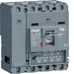 HHS041JC Interruttore automatico h3+ P160 lsi 4poli 40A 25kA neutro regolabile