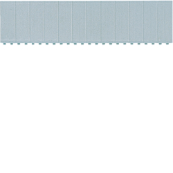 P012 Mostrina Coprimodulo A Clip Ral 9010 12 Mod Per Centralini