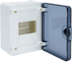VS104TG Golf Centralino Ip40 Da Parete Porta Trasparente 4Mod