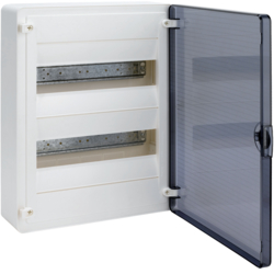 VS212TG Golf Centralino Ip40 Da Parete Porta Trasparente 24 Mod (2X12 Mod)