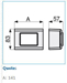 Sezione completa dei prodotti cross SMN 4 AP - Scatola porta apparecchi ABS