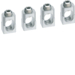 HYD004H Kit 4 Morsetti Per Cavi Rame Per H630 4 Poli 400 A - 1X240 Mm2